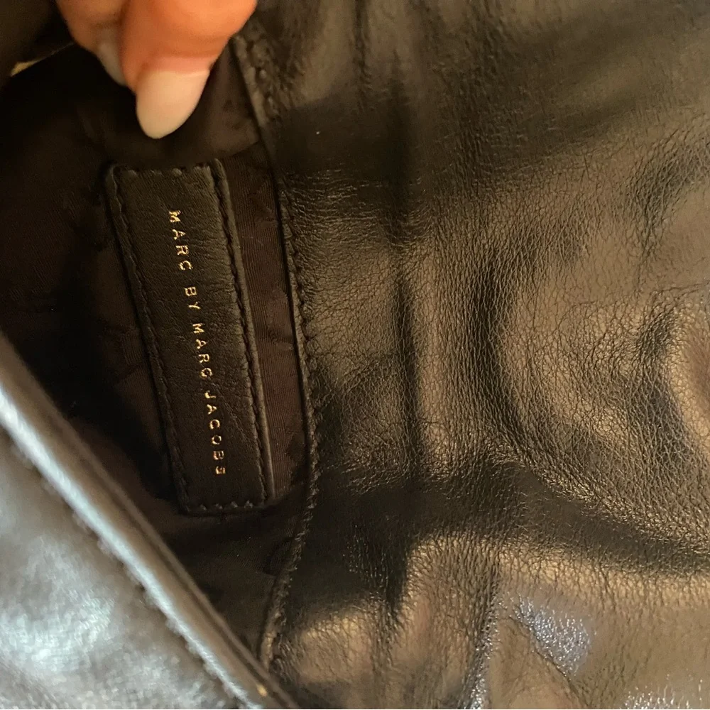 Marc By Marc Jacobs Petal To The Metal Black Cross Body Bag